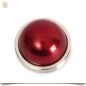 Preview: Aufsatz Cabochon Renaissance Perle Rot 2,0 cm