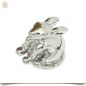 Preview: Aufsatz Hase silber 1,2 cm