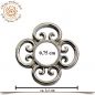 Preview: Wechselschmuck-Scheibe Ornament in Silber 2,1 cm
