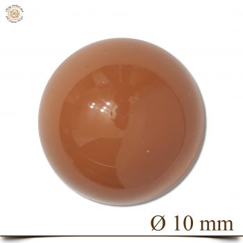 Aufsatz aus Edelstahl "Marsala" Kugel 1,0 cm für Wechselring