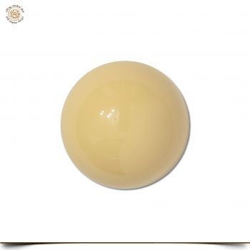 Aufsatz aus Edelstahl "Toasted almond" Kugel 6 mm für Wechselring