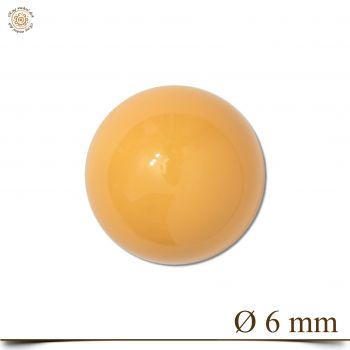 Aufsatz aus Edelstahl "Tangerine" Kugel 6 mm für Wechselring