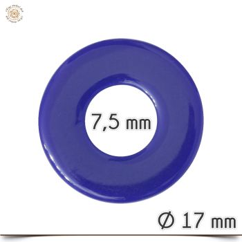 Wechselringscheibe Blau Rund Klein 1,7 cm