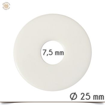 Wechselringscheibe Weiß 2,5 cm