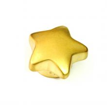 Wechselring Aufsatz Stern klein gold 1,1 cm